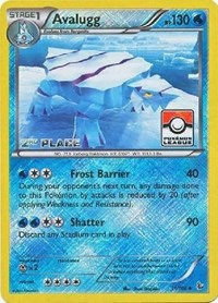 Avalugg (31/106) (Promoción de liga, segundo lugar) [XY: Flashfire] 