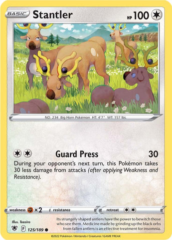 Stantler (125/189) [Espada y escudo: Resplandor astral] 