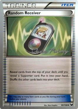 Receptor aleatorio (99/108) (Eeltwo - Chase Moloney) [Campeonato del Mundo 2012] 