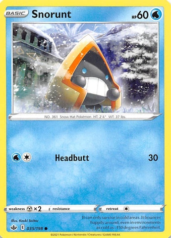 Snorunt (035/198) [Espada y escudo: Reino escalofriante] 