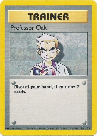 Profesor Oak (88/102) [Conjunto básico ilimitado] 