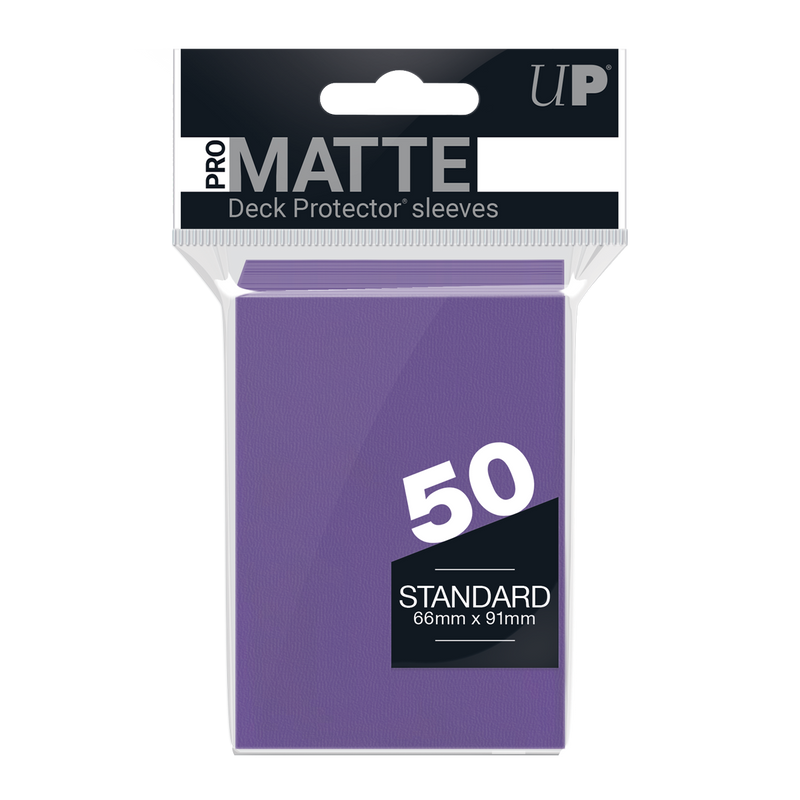 Ultra PRO: Fundas estándar de 50 ct - PRO-Matte (púrpura) 