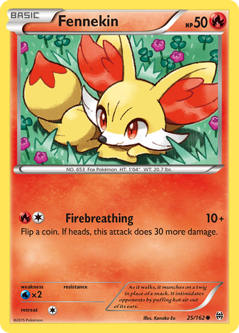 Fennekin (25/162) [XY: AVANCE] 