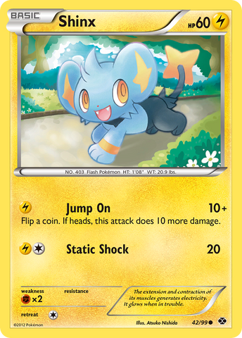 Shinx (42/99) [Blanco y negro: Próximos destinos] 