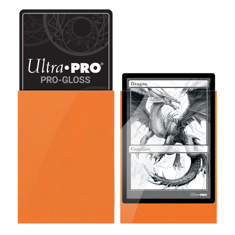 Ultra PRO: Standard 50ct Sleeves - PRO-Gloss (Orange)