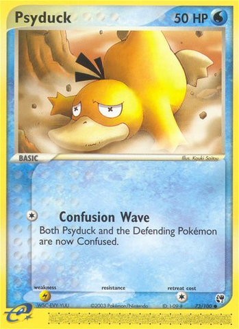 Psyduck (73/100) [EX: Tormenta de arena] 