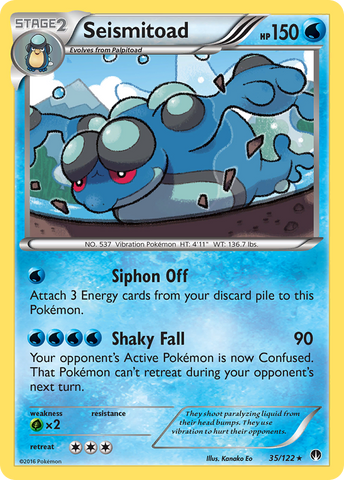 Seismitoad (35/122) [XY: Punto de ruptura] 