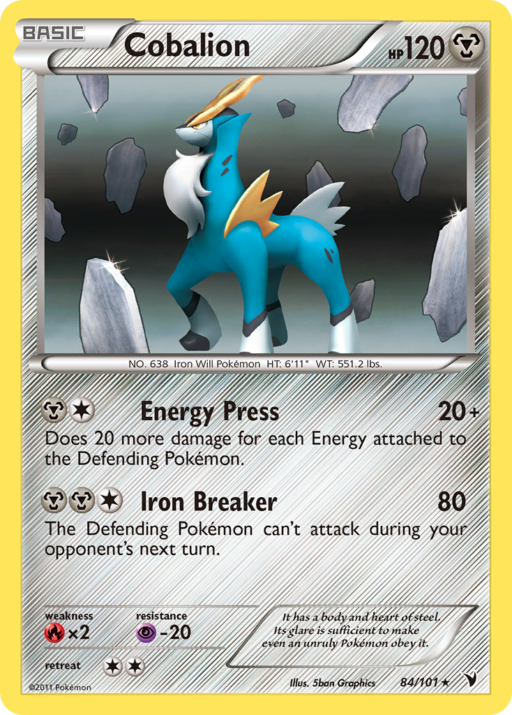 Cobalion (84/101) [Blanco y negro: Victorias nobles] 