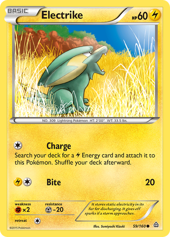 Electricike (59/160) [XY: Choque primigenio] 