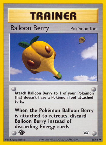 Globo Berry (60/64) [Neo Revelation 1.a edición] 
