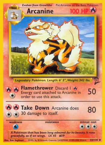 Arcanine (33/130) [Conjunto básico 2] 