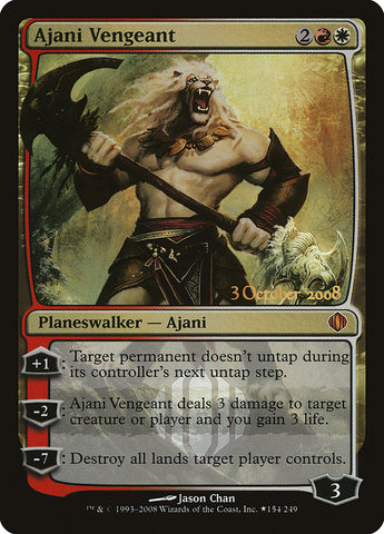Ajani Vengeant [Fragmentos de Alara Promos] 