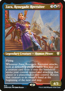 Zara, reclutadora renegada (grabada) [Commander Legends] 