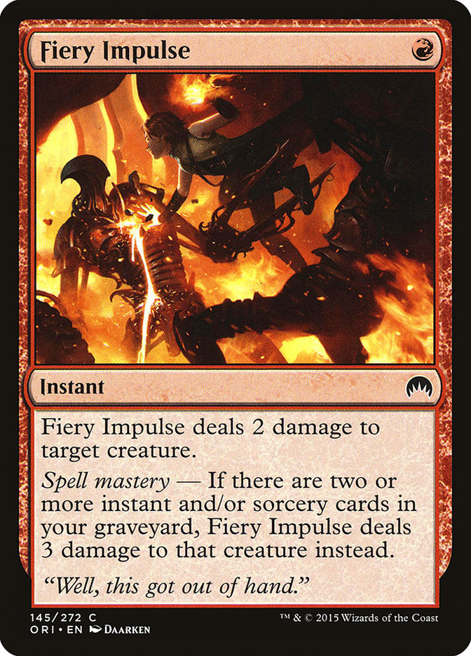 Impulso ardiente [Orígenes mágicos] 