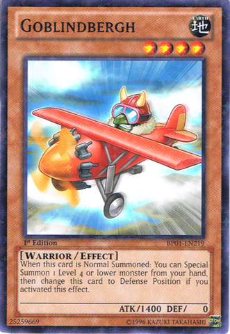 Goblindbergh [BP01-EN219] Starfoil Raro 