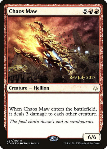 Chaos Maw [Promociones de presentación de La hora de la devastación] 