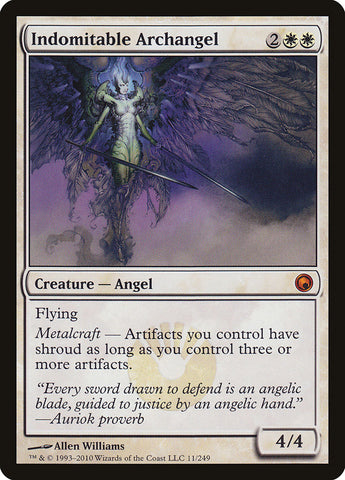 Arcángel Indomable [Cicatrices de Mirrodin] 