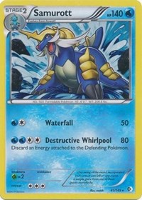 Samurott (41/149) (Cosmos Holo) (Exclusivo en blíster) [Blanco y negro: Límites cruzados] 