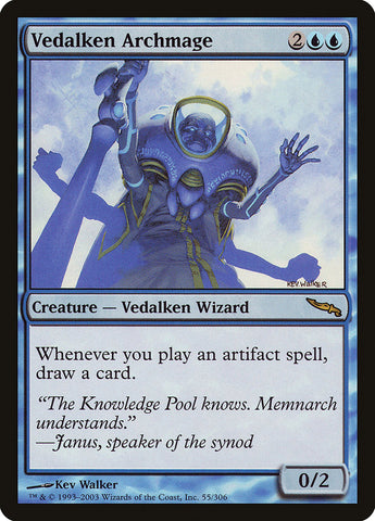 Archimago Vedalken [Mirrodin] 