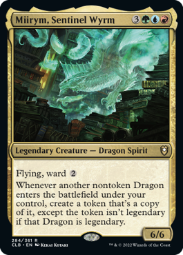 Miirym, Sentinel Wyrm [Commander Legends: Batalla por Baldur's Gate] 