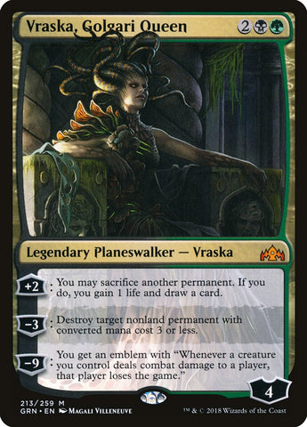 Vraska, Reina Golgari [Gremios de Ravnica] 