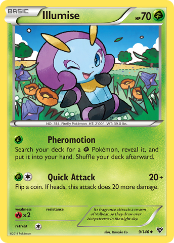 Illumise (9/146) [XY: Conjunto básico] 