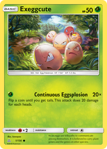 Exeggcute (1/156) [Sol y Luna: Ultra Prisma] 