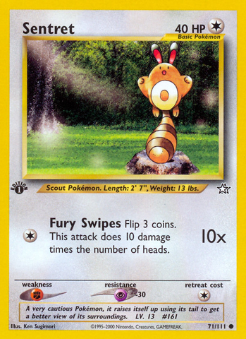 Sentret (71/111) [Neo Génesis 1.ª edición] 