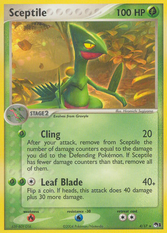 Sceptile (4/17) [Serie POP 1] 