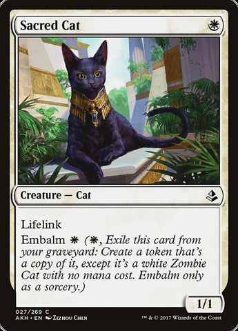 Gato Sagrado [Amonkhet] 