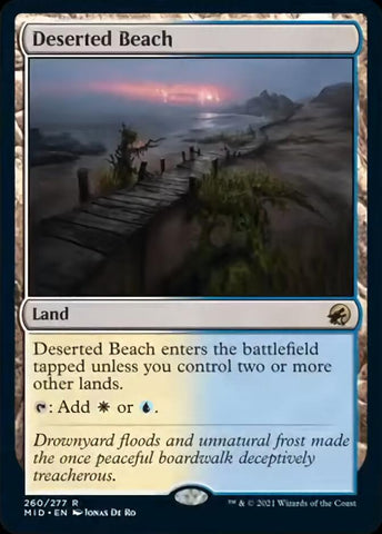Playa desierta [Innistrad: Caza de medianoche] 