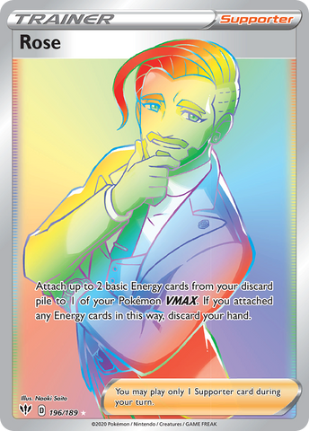 Rose (196/189) [Espada y escudo: Oscuridad en llamas] 
