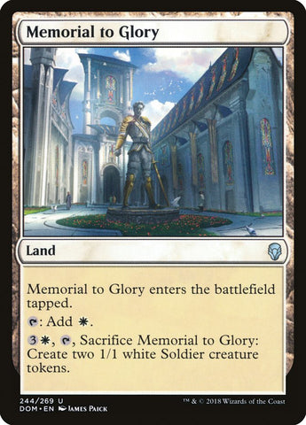 Memorial a la Gloria [Dominaria] 