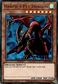 Dragón mascota de Harpie [LDS2-EN066] Ultra raro 