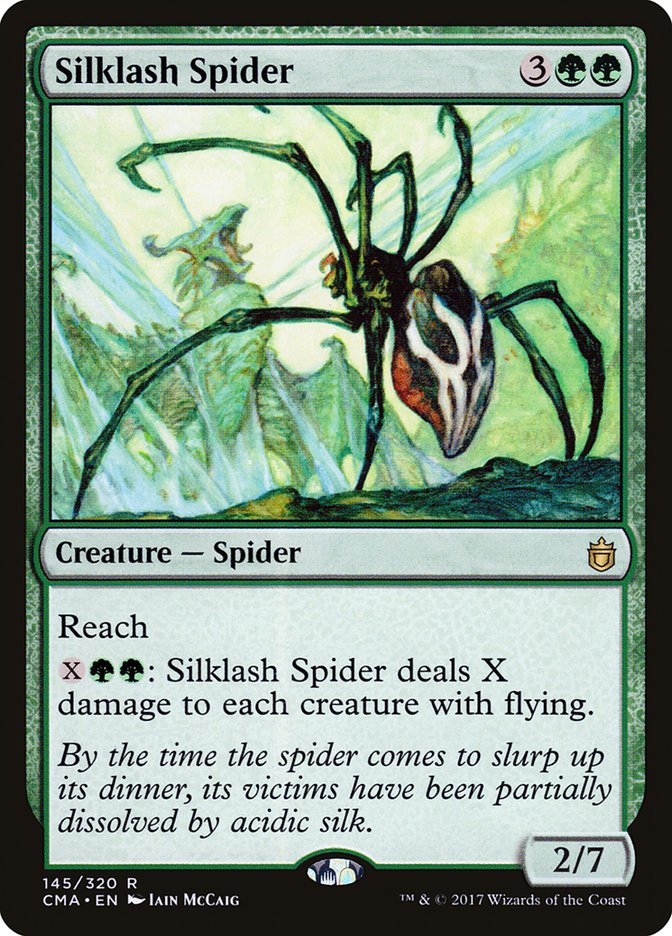 Araña Silklash [Antología del comandante] 