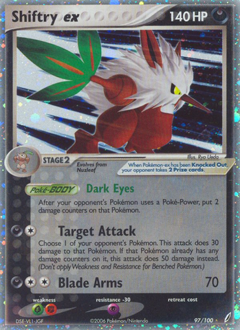 Shiftry ex (97/100) [EX: Guardianes de Cristal] 