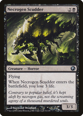 Necrogen Scudder [Cicatrices de Mirrodin] 