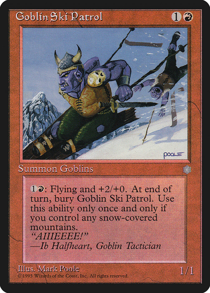 Patrulla de esquí Goblin [Era de Hielo] 