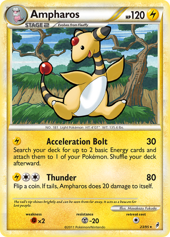 Ampharos (23/95) [HeartGold y SoulSilver: Call of Legends] 