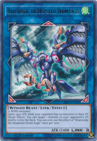 Hraesvelgr, el Águila de la Muerte Desesperada [RIRA-EN082] Raro 