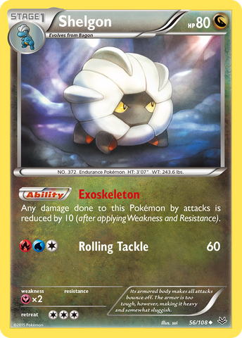 Shelgon (56/108) [XY: Cielos rugientes] 
