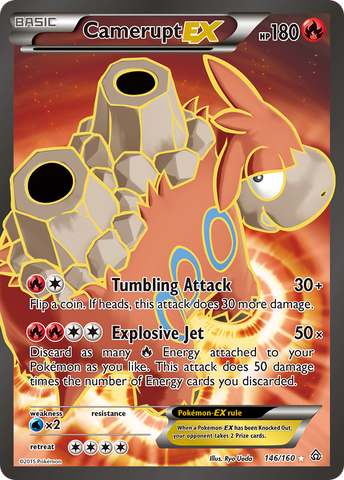 Camerupt EX (146/160) [XY: Choque primigenio] 