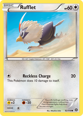 Rufflet (92/114) [XY: Asedio de vapor] 