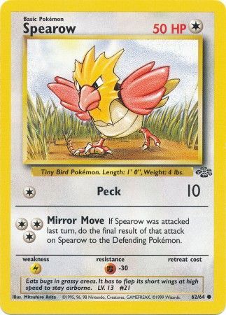 Spearow (62/64) [Selva ilimitada] 