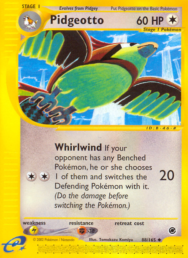 pidgeotto from expedition