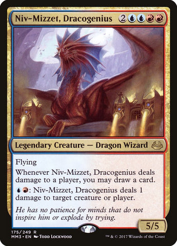 Niv-Mizzet, Dracogenius [Maestros modernos 2017] 