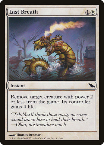 Último aliento [Páramo Sombrío] 