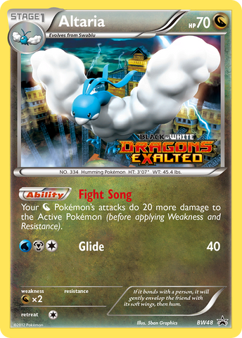 Altaria (BW48) [Blanco y negro: Promociones de Black Star] 