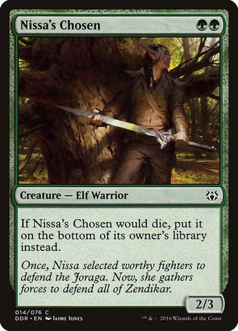 Elegido de Nissa [Mazos de duelo: Nissa contra Ob Nixilis] 