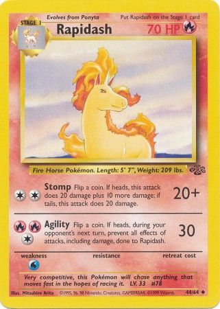 Rapidash (44/64) [Selva ilimitada] 